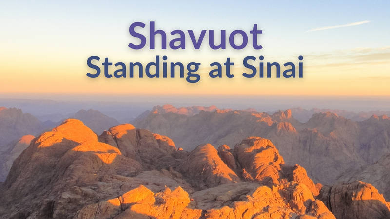Banner Image for Shavuot - Standing at Sinai