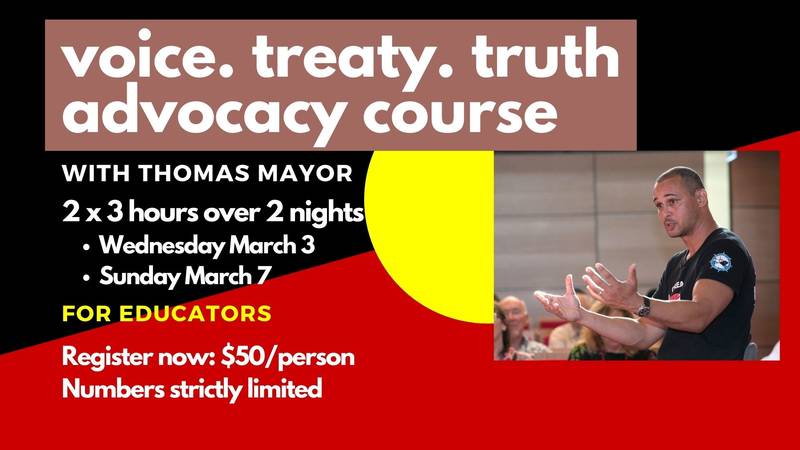 Banner Image for Voice Treaty Truth Advocacy Online Course